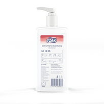Rankų dezinfekavimo priemonė TORK, su pompa, gelinė ,0,5 l, 511205