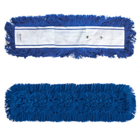 Akrilinė grindų šluostė, 100cm ilgio, mėlyna, vnt