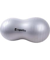 Žemės riešuto formos mankštos kamuolys inSPORTline P-Nut 50 cm - Pilka