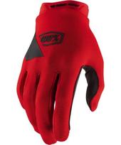 Dviračių ir motokroso pirštinės 100% Ridecamp Red - Raudona