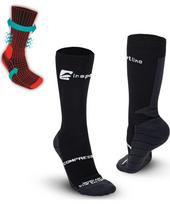 Kompresinės kojinės inSPORTline Compleano AG+ - Juoda