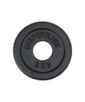 Ketaus olimpinis svorio diskas inSPORTline Castblack OL, 2 kg