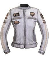 Moteriška moto striukė Jacket W-TEC Virginia tekstilinė - Balta