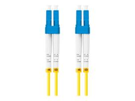 LANBERG fiber optic patchcord SM LC/UPC-LC/UPC duplex 3m LSZH g657a1 3.0mm yellow
