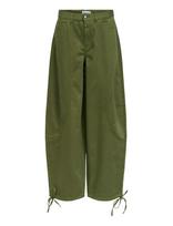 Object - Objnanda Mw Loose Pant 146 - Plačios kelnės - Chaki spalva