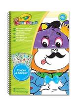 Crayola - Crayola Mini Kidstoday Feel Mix & Match Flip Book - Spalvinimo ir rankdarbių knygos - Marga / raštuota