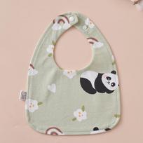 U-Shaped Pure Cotton Bib - Super Soft, Waterproof, Adjustable for Newborns, Ideal for Autumn/Winter
