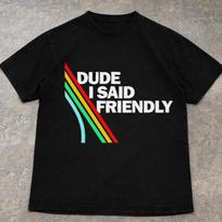 Vintage Arc Raiaders Shirt, Dude i Said Friendly T shirt, Gamer Gift For Women and Men Unisex Tee L