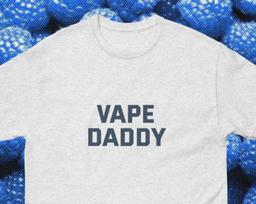 VAPE DADDY - vaping dad shirt vapor vaper smoke father day funny gift Dad Birthday Gift Tee Y2K Slogan Tumblr Statement T shirt ,90s 2000s 2XL
