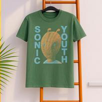 Vintažiniai 1992 m. Sonic Youth nešvarūs marškinėliai - Vienos siūlės Brockum marškinėliai L gray