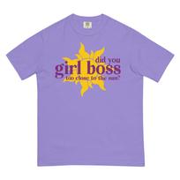 Rapunzel | Did You Girlboss Too Close to the Sun? | Princess Tee | Comfort Colors T-Shirt 4XL