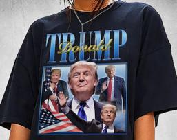 Donald Trump T-Shirt Trump 2024 Legends never die 2XL