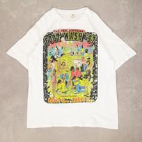 Vintage Foot Wash Single Stitch T-Shirt X-Large Men's 1997 USA Made White Festival M