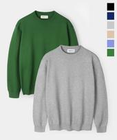 Industry Signature Round Semi-Crop Knit_6 Color Black/2(M)