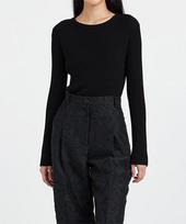 Youth Crew-Neck Sweater Black/Os