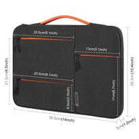HAWEEL 14.0 Inch-15.0 Inch Laptop Sleeve Case Zipper Briefcase Handbag Case Ultra Slim Lightweight Case for Laptops juoda
