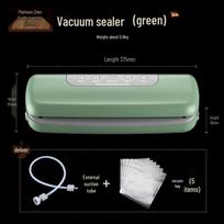 Mini Food Vacuum Sealer žalia
