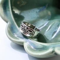 Retro Wisdom Eyes of Buddha Adjustable Open Ring for Men Silver-plated Copper Gothic Punk Edgy Jewelry Blessing Accessories Gift 8-11