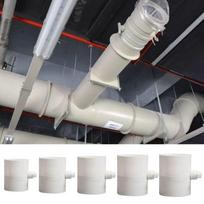 Portable PVC Air Valve 75/110/150/160/200mm Round Check Valve Manual Switch Valve Ventilation 75mm