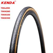 Kenda bicycle tire 700C 700x35C 28C 32C 25C road bike tires wire bead ultralight yellow side tyre low resistance max 110 PSI 1pc K193 700x25C YE