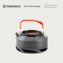 FIRE-MAPLE XT1 Heat Collection Pot 0.8L, Windproof Quick Heating Outdoor Camping Kettle, Aluminum Tea Pot, Coffee Pot, Fire-Round Brewing Tea