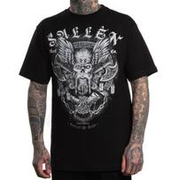 Viking Skull Wings Axe Horn Norse Mythology Art T-shirt XXL