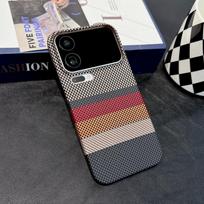 Luxury ForMagsafe For XiaoMi Mi 17 15T Pro Max Carbon Fiber Line Texture Phone Case Wireless Charge Frameless PC Magnetic Cover xiaomi 15T Pro