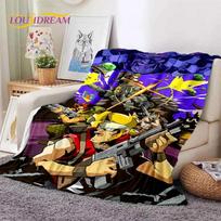 Metal Slug Classic Retro Game Cartoon Soft Flannel Blanket for Beds Bedroom Sofa Picnic,Throw Blanket for Cover Outdoor Leisure Size: 75*100cm, Weight: 230 GSM