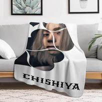 Chishiya Super-Soft Flannel Blanket,Alice In Borderland Lightweight Throw Blanket For Living Room,Gifts for Girls,Friends,Fans Size: 75*100cm, Weight: 230 GSM