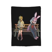 Silent Hill 3 Blanket Flannel Summer Portable Warm Throw Blanket for Bed Office Quilt Size: 75*100cm, Weight: 230 GSM