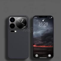 For Xiaomi 17 Pro Max Case Liquid Silicone Plain Rubber TPU Cover Xiaomi 17 Pro Max Case Phone Protector Xiaomi 17 Pro Max Case Xiaomi 17 juoda