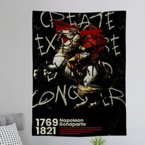 Napoleon Bonaparte Art Hippie Wall Hanging Tapestries Bohemian Wall Tapestries Mandala INS Home Decor 100X70CM