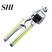 Household Garlic Press Anti-slip Handle Labor-saving Zinc Alloy Slicer Simple Operation Ginger for žalia