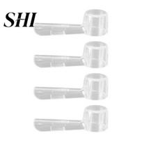 Replacement Head Cover 4Pcs Toothbrush Protective Case Dustproof Washable Reusable Protector 4pcs