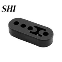 Rubber Exhaust Pipe Hanging Tool Hanger Insulator Adjustable Easy Installation 4 Holes Universal Car High-Density Isolation Accessories juoda