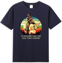 Never Mind That Sh It Here Comes Mongo Vintage Unisexs Tshirt S
