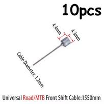 10/20PC Bike Cable Brake/Shift MTB Road Bicycle Cable Line 2100mm 1550mm 1700mm Cycling Brake Shift Wire Shifter Inner Line Part