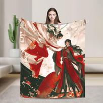 Dangiškojo pareigūno palaiminimas flanelinis pledas Minkštas metamas pledas namų dekoravimui stovyklavimui Juokingas lovatiesė sofos lovos uždangalas 75X95CM