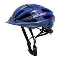 Kids Bike Helmet With Rear Light Adjustable Cycling Children Outdoor Biking Skateboarding Safety Gear S 50-57 cm black