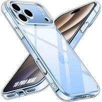 Coque pour iPhone 18 Pro Max, Silicone Antichoc Anti-Rayures Ultra Slim Transparent
