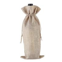 Wine Bottle Covers Gift Bag Reusable Burlap Drawstring Wine Bottle Covers Red Wine Champagne Pouch Christmas Gift Package Bags