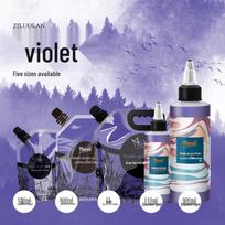 Neroli Guofeng Acrylic Paint - Traditional Chinese Colors for Decorative and Kindergarten Art. 110ml Squeeze violetinė