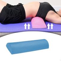 Ergonomic EVA Foam Roller for Enhanced Muscle Recovery Blue  30cmx7.5cm