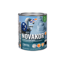 Antikorozinis metalo gruntas RILAK NOVAKOR, juodos sp., 2,7 l