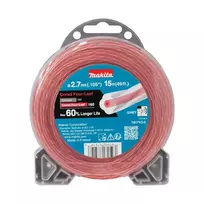 Spiralinis žoliapjovės pjovimo valas MAKITA, 2,7 mm x 15 m, nailoninis
