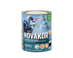 Antikorozinis metalo gruntas RILAK NOVAKOR, juodos sp., 900 ml