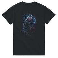 Vergil Devil May Cry Halftone Heavyweight Unisex Crewneck T shirt | Gildan® 5000 S