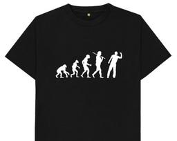 Evolution Of Darts T shirt S