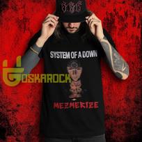 System of a Down T shirt - SOAD Mezmerize Graphic Inspired Tee, 90s Retro Metal Band Merch Shirt, Music Unisex T shirt 2XL