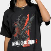 Metal Gear Solid Snakes Unisex T shirts, Crewneck Cotton Snake Short Sleeve Tee, Funny Metal Gear Shirt, Retro Crewneck All Seasons Clothing M